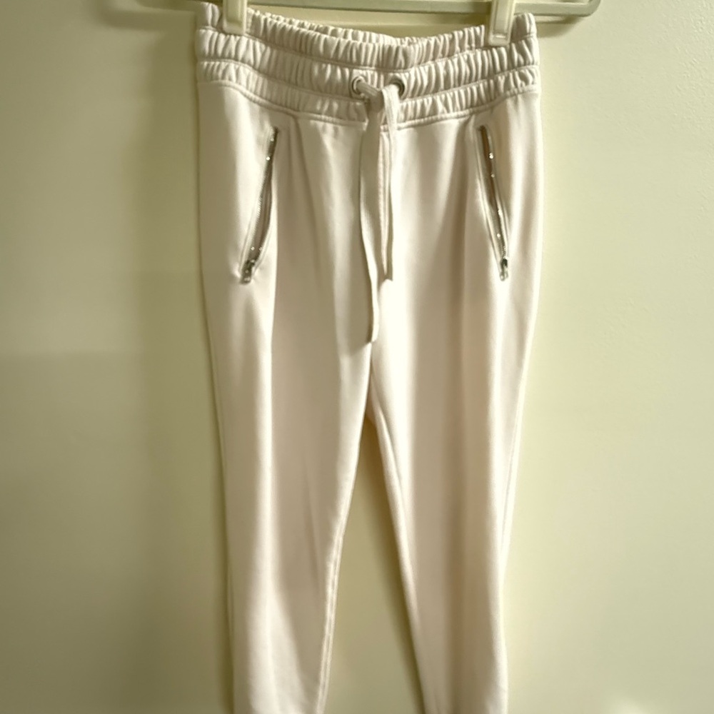 Athleta Off-White Jogger Pants